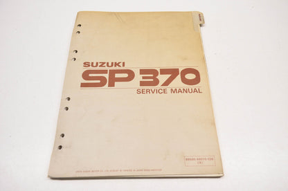 OEM Suzuki SP370 Service Manual