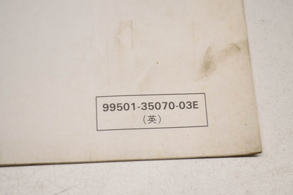 OEM Suzuki 99501-35070-03E R600W Service Manual