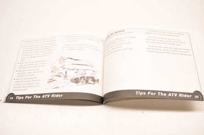 OEM Honda 51ATV600, 00X51-ATV-6000 Tips & Practice Guide For The ATV Rider NOS