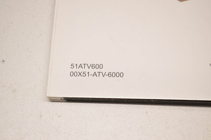 OEM Honda 51ATV600, 00X51-ATV-6000 Tips & Practice Guide For The ATV Rider NOS