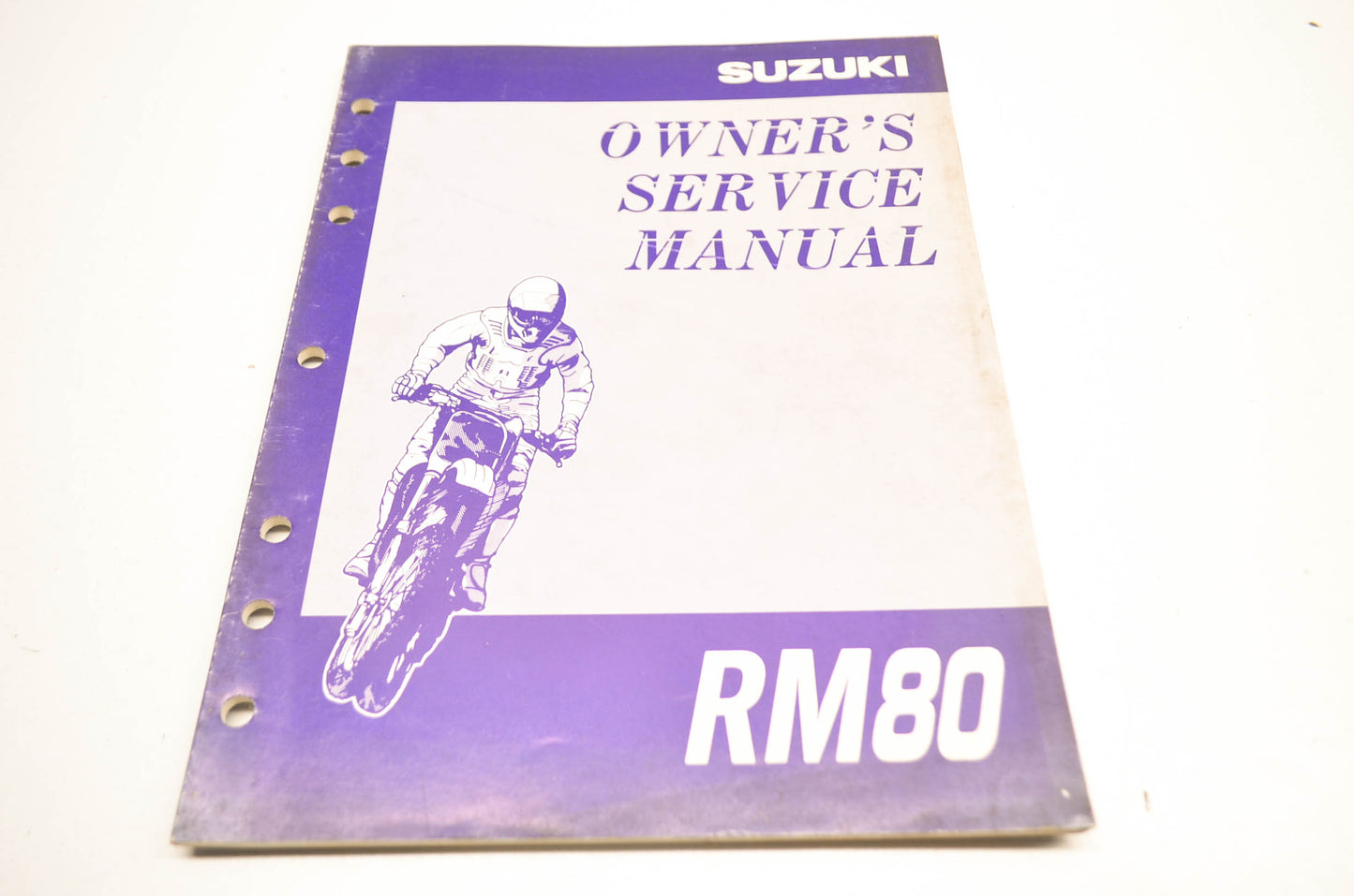 OEM Suzuki 99011-02B75-03A Owner's Manual RM80Y 2000