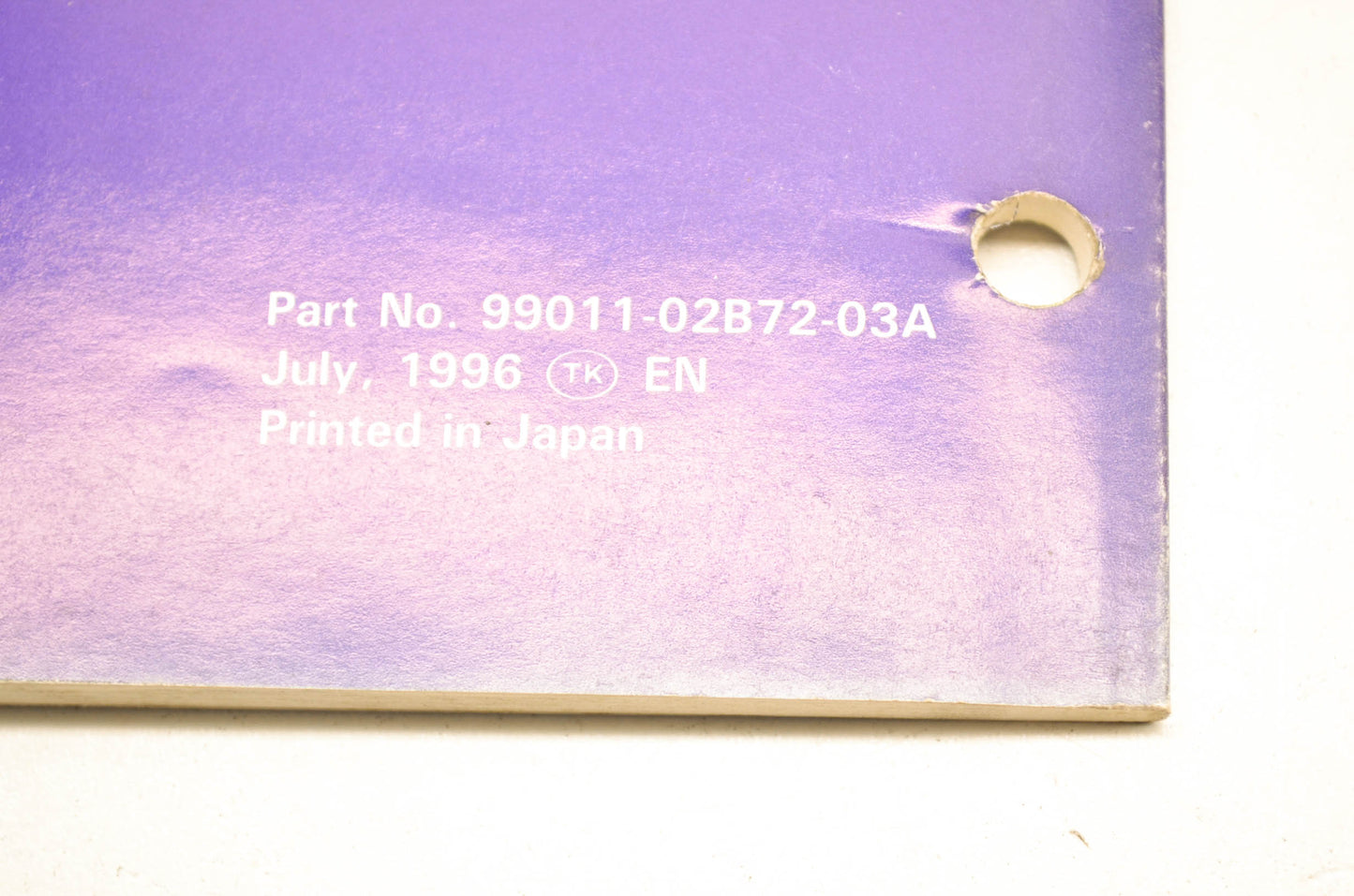 OEM Suzuki 99011-02B75-03A Owner's Manual RM80Y 2000