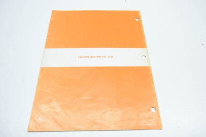 OEM Suzuki 99501-41100-01E ALT125 Supplementary Service Manual