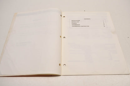 OEM Suzuki 99501-41100-01E ALT125 Supplementary Service Manual