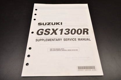 OEM Suzuki 99501-39330-03E GSX1300R Supplementary Service Manual