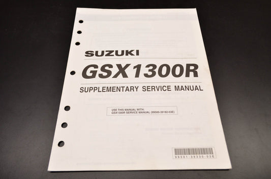 OEM Suzuki 99501-39330-03E GSX1300R Supplementary Service Manual