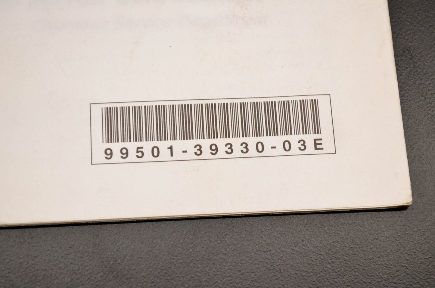 OEM Suzuki 99501-39330-03E GSX1300R Supplementary Service Manual