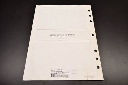 OEM Suzuki 99501-46050-03E DR650S Service Manual