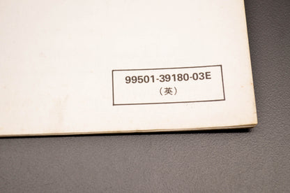 OEM Suzuki 99501-39180-03E VS1400 Supplementary Service Manual