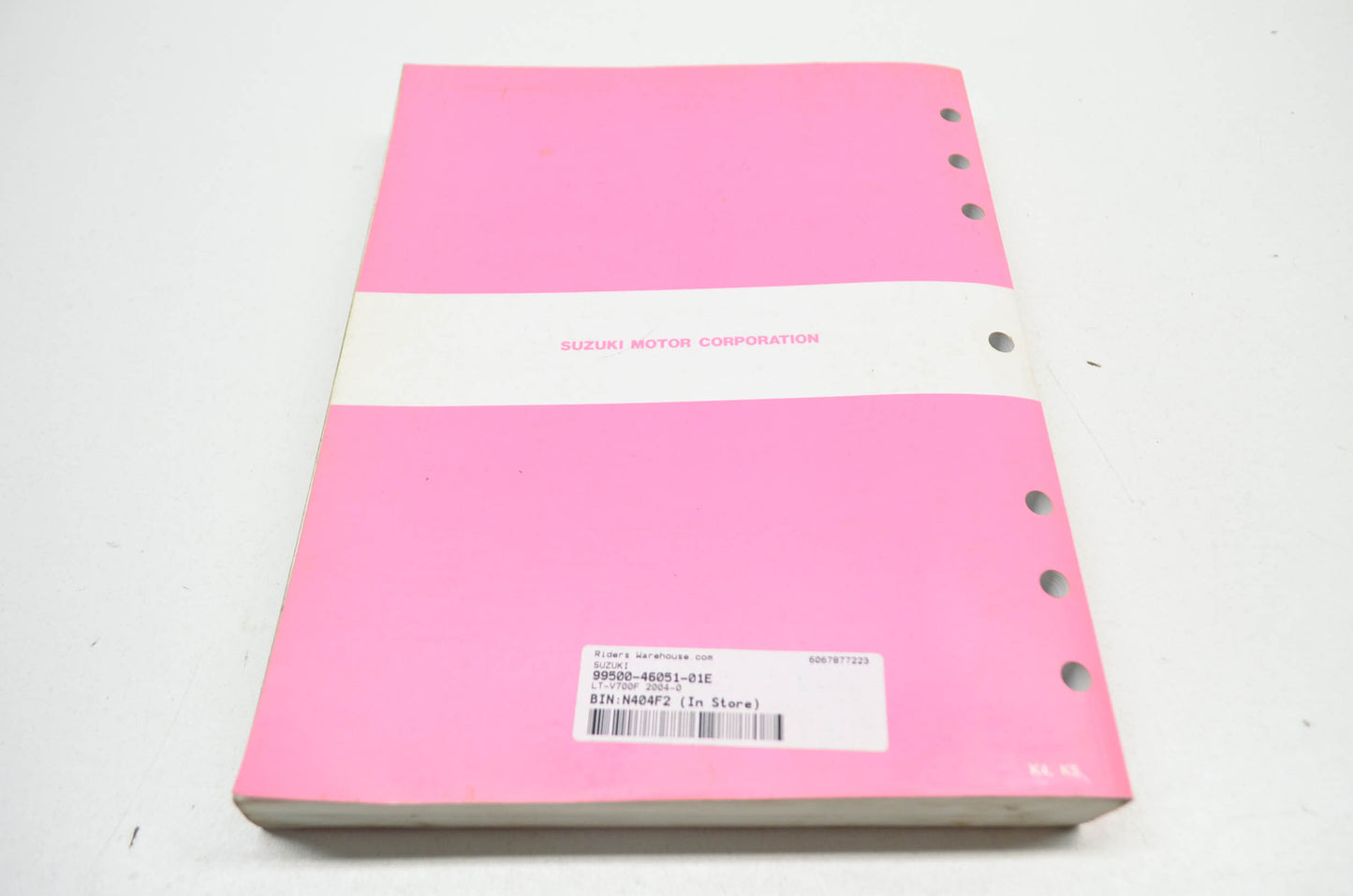 OEM Suzuki LT-V700F Service Manual