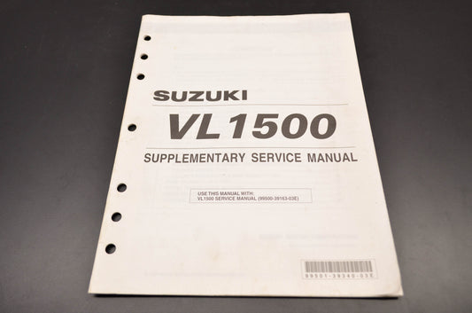 OEM Suzuki 99501-39340-03E Service Manual VL1500/C90