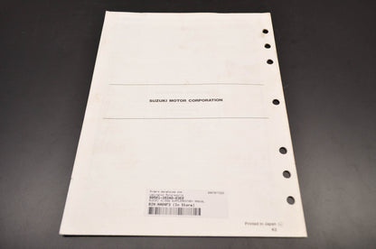 OEM Suzuki 99501-39340-03E Service Manual VL1500/C90