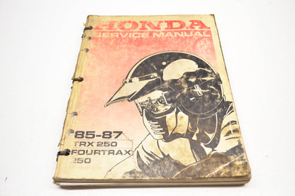 OEM Honda 85-87 TRX250 Fourtrax 250 Service Manual