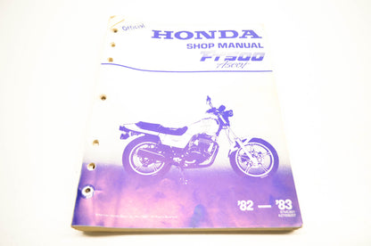 OEM Honda FT500 Ascot Shop Manual