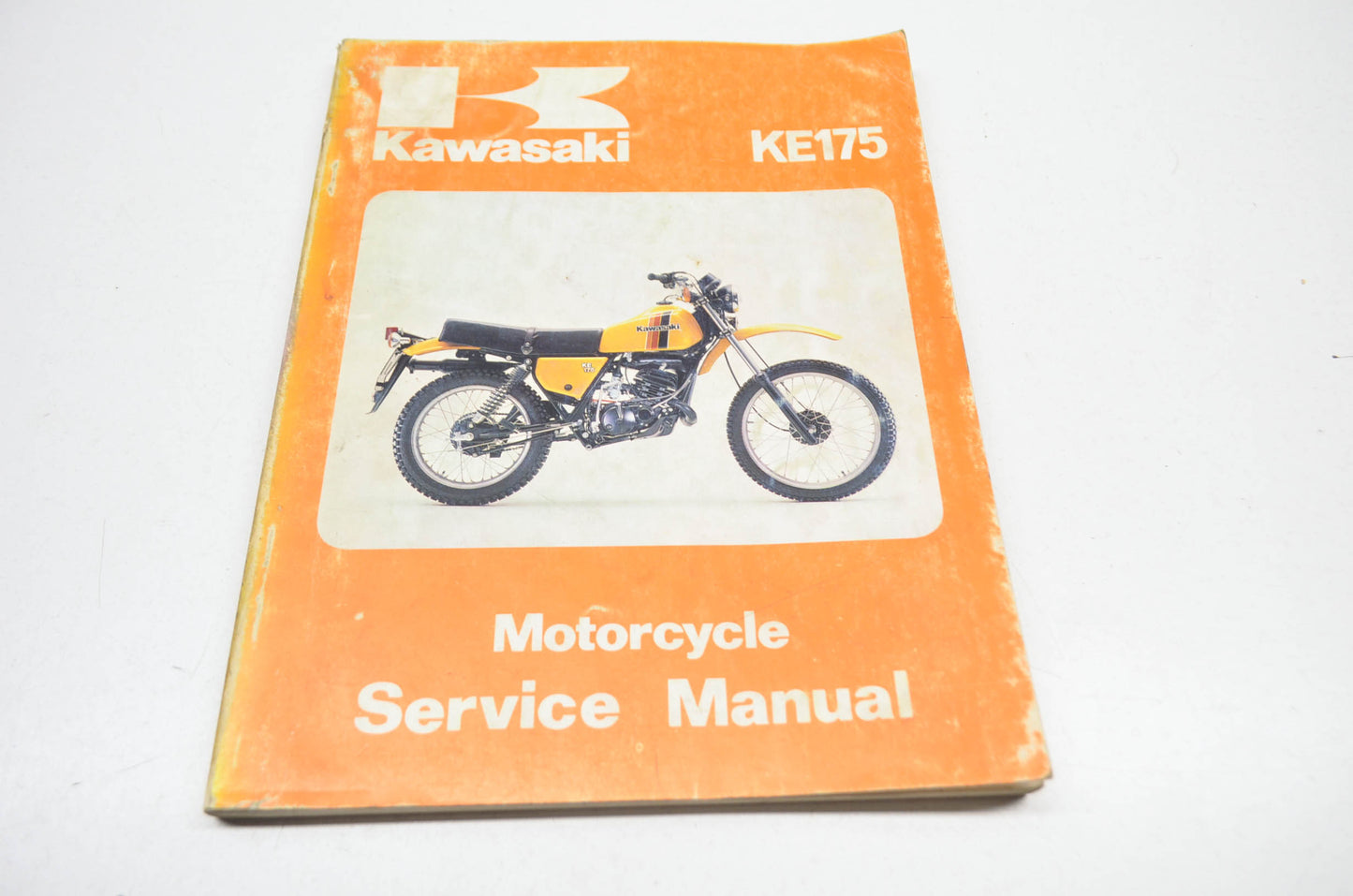 OEM Kawasaki 99924-1020-04 Service Manual KE175D
