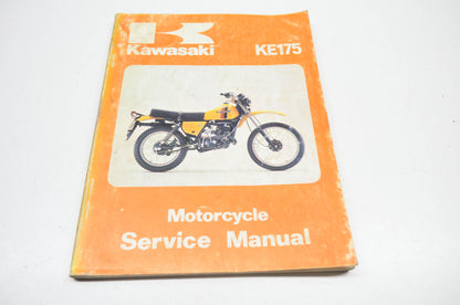 OEM Kawasaki 99924-1020-04 Service Manual KE175D
