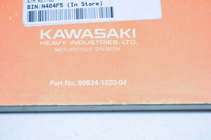 OEM Kawasaki 99924-1020-04 Service Manual KE175D