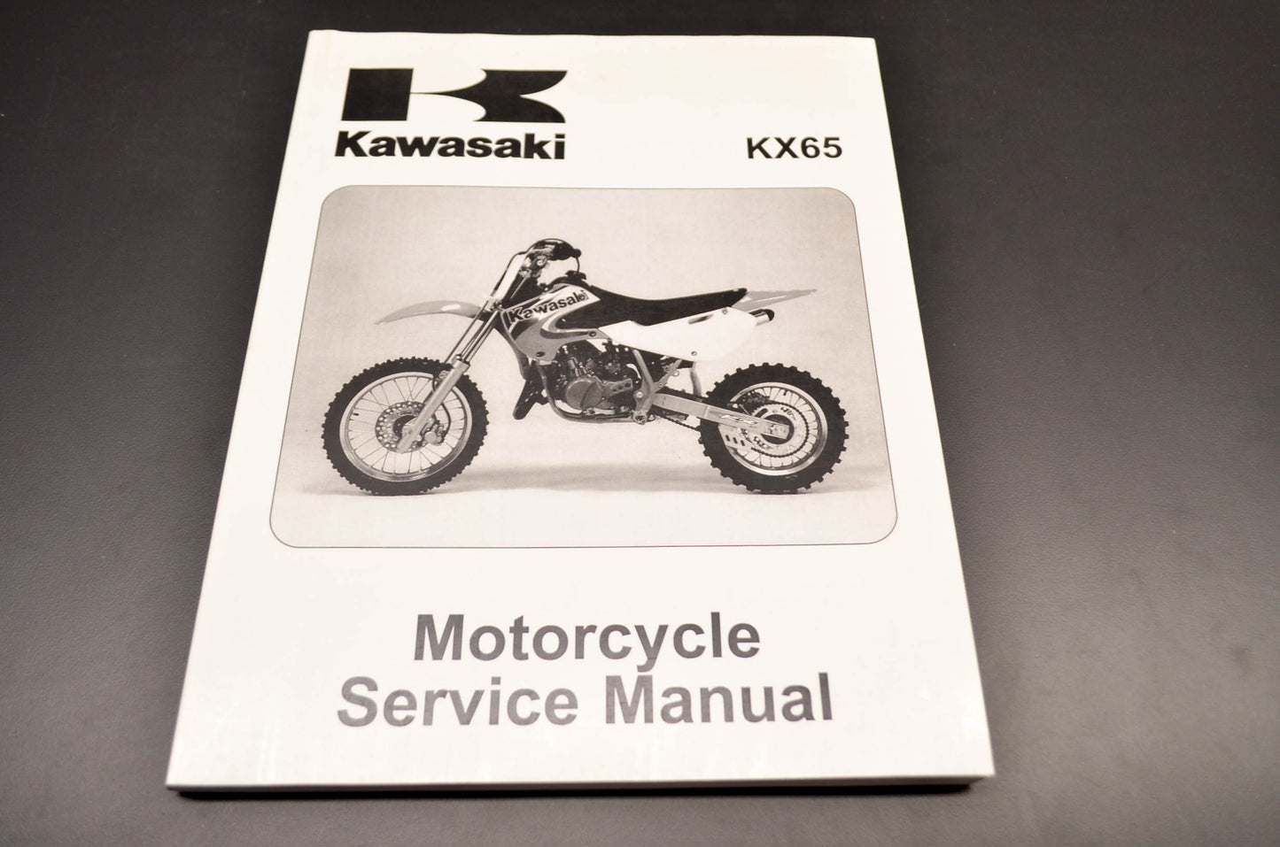 New OEM Kawasaki KX65 Service Manual  NOS