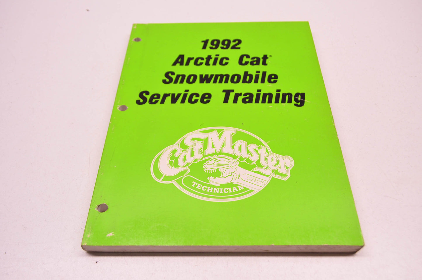 OEM Arctic Cat 1992 Snowmobile Service Training Manual