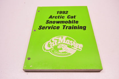 OEM Arctic Cat 1992 Snowmobile Service Training Manual