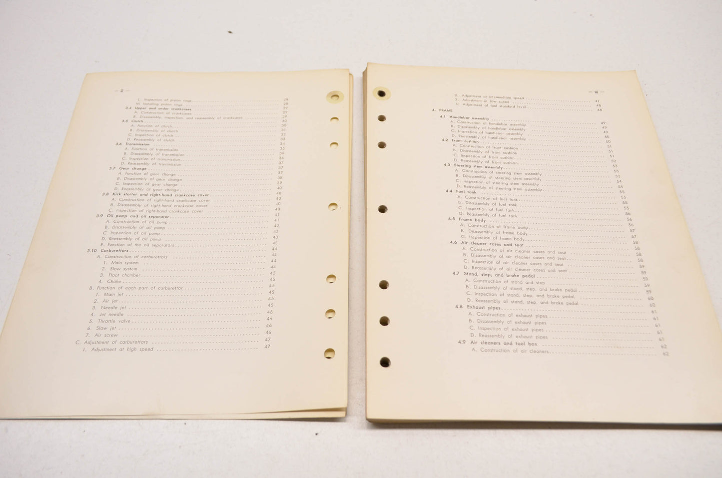 OEM Honda CL72 Shop Manual