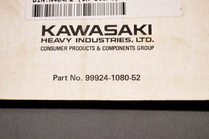 OEM Kawasaki 99924-1080-52 Service Manual Supplement KL650A
