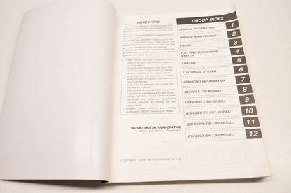 OEM Suzuki 99500-35044-01E GSF600/S Service Manual
