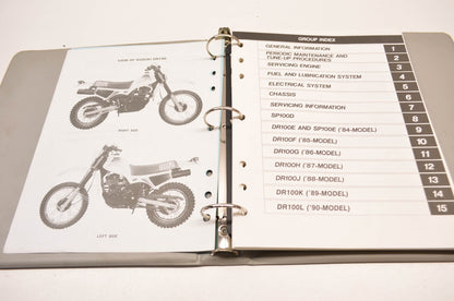 OEM Suzuki DR100 Service Manual