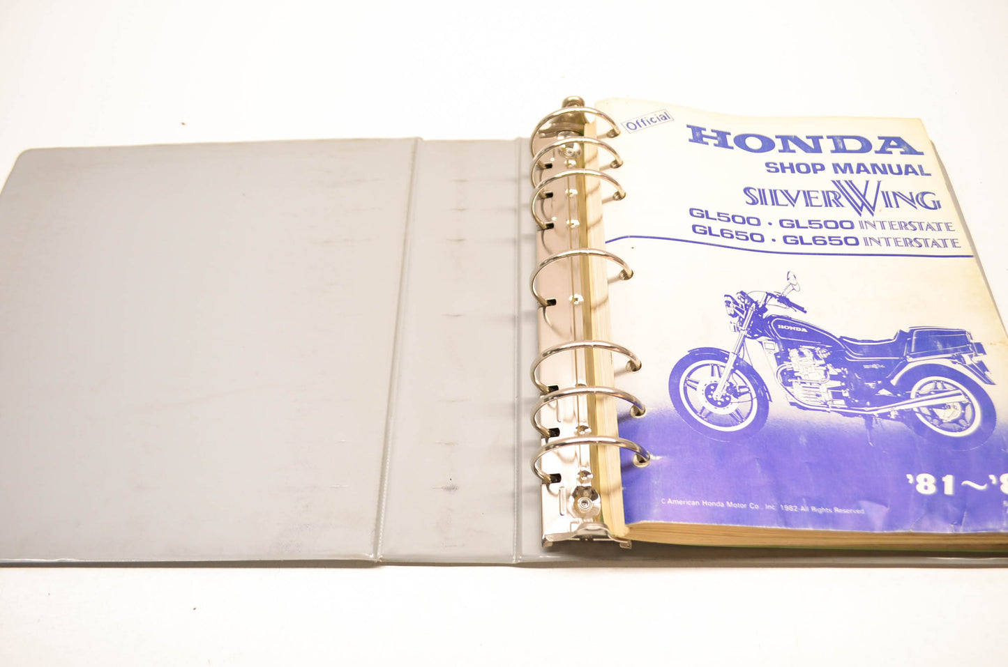 OEM Honda 61MA101 Service Manual 81/83 GL500
