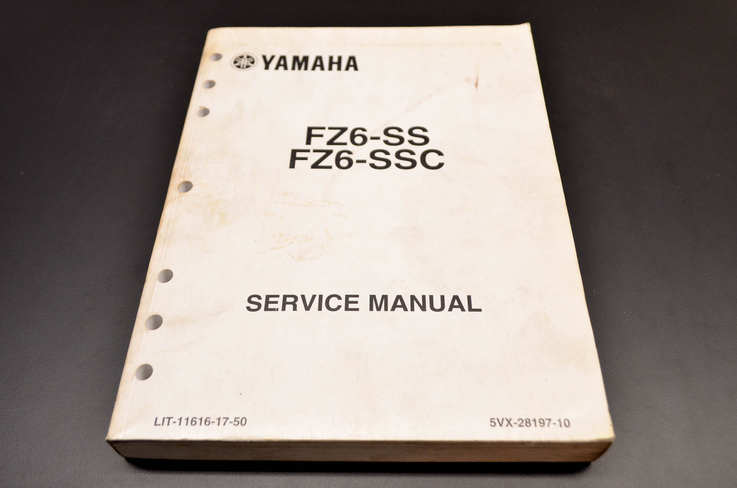 OEM Yamaha LIT-11616-17-50 FZ6-SS(C) Service Manual