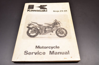 OEM Kawasaki 99924-1184-01 Service Manual ZX600F