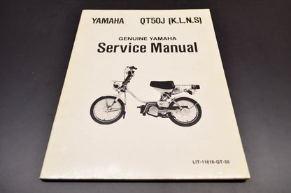 OEM Yamaha QT50J Supplementary Service Manual