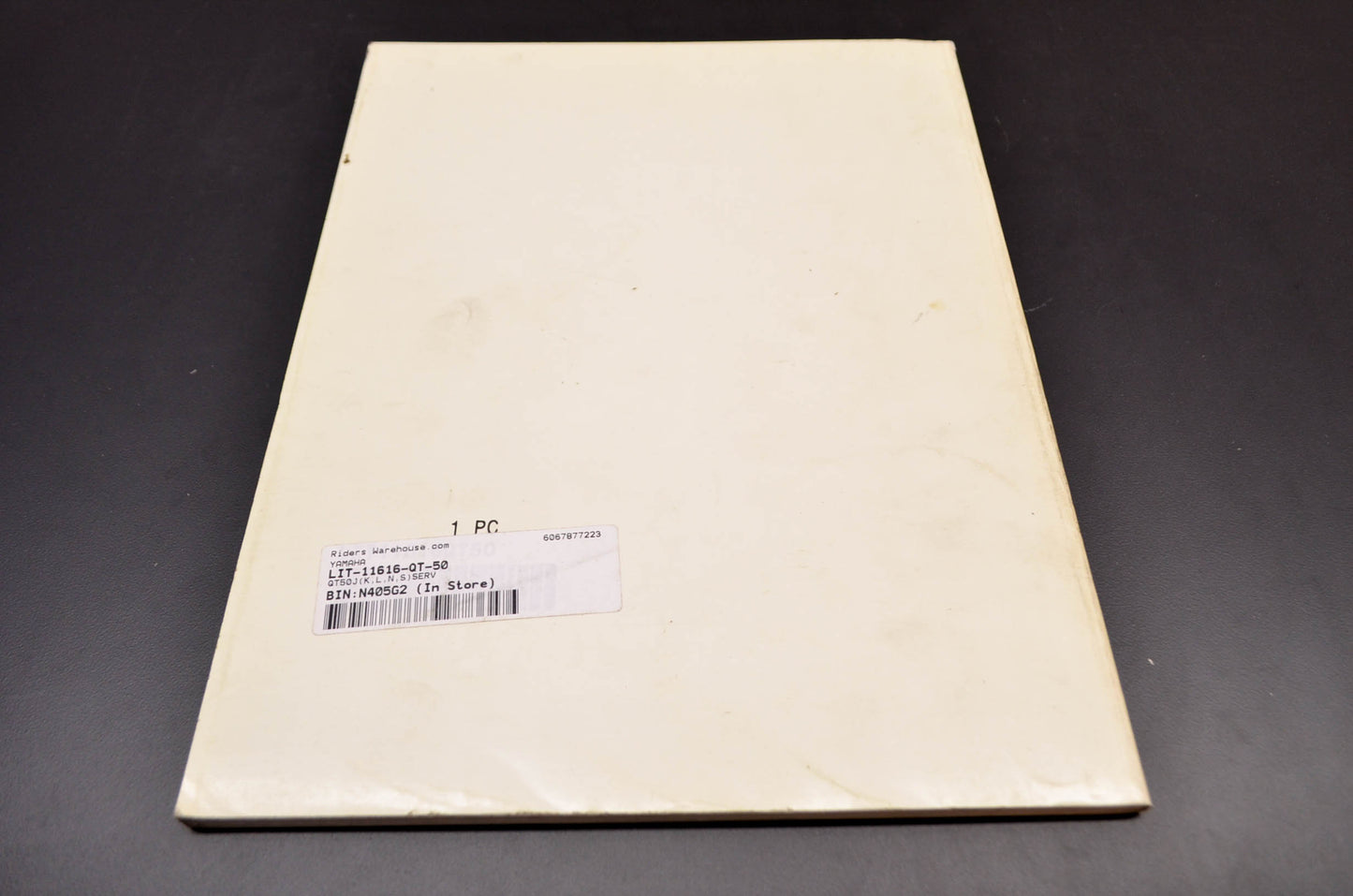 OEM Yamaha QT50J Supplementary Service Manual