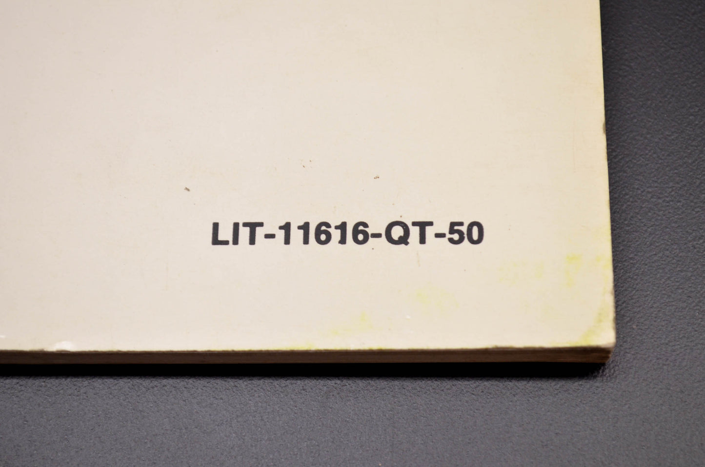 OEM Yamaha QT50J Supplementary Service Manual