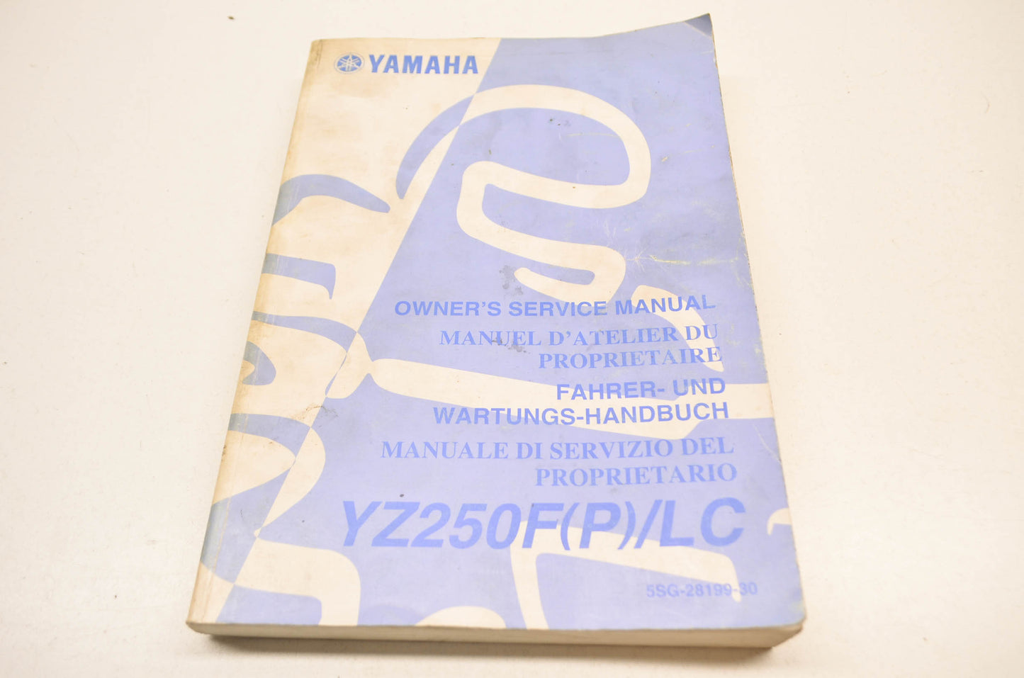 OEM Yamaha YZ250F Owner's Service Manual
