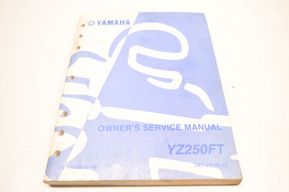 OEM Yamaha LIT-11626-18-48 YZ250FT Owner's Service Manual