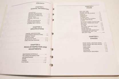 OEM Yamaha LIT-11626-18-48 YZ250FT Owner's Service Manual