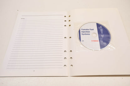 OEM Yamaha DVD-10660-00-33 Fuel Injection Systems Manual with DVD NOS