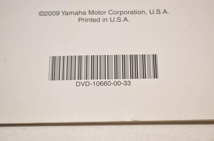 OEM Yamaha DVD-10660-00-33 Fuel Injection Systems Manual with DVD NOS