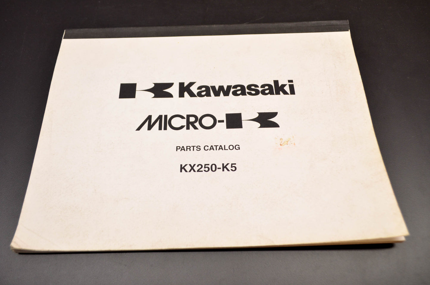 OEM Kawasaki 99960-0081-01 KX250 K5 Parts Catalog