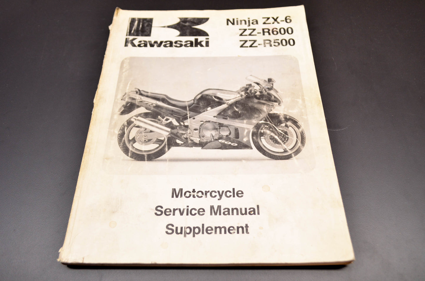 OEM Kawasaki 99924-1161-63 Service Manual Supplement ZX600E
