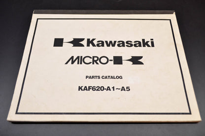 OEM Kawasaki KAF620 A1-A5 Parts Catalog