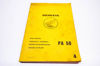 OEM Honda PA50 Shop Manual