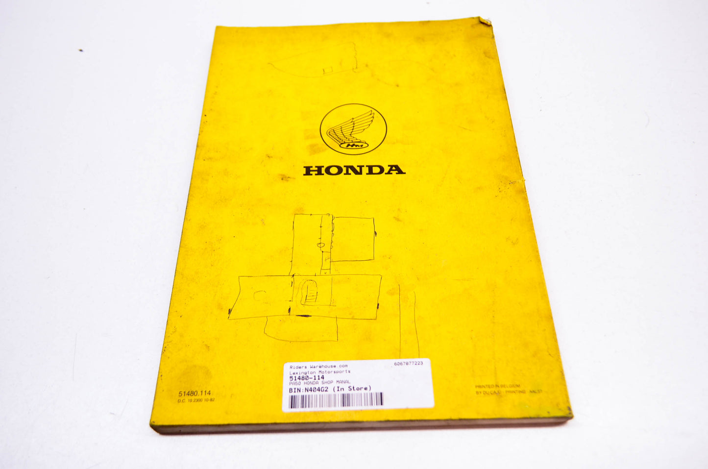 OEM Honda PA50 Shop Manual