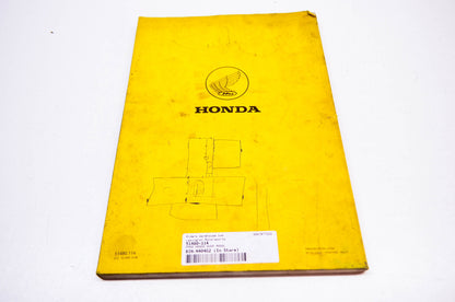 OEM Honda PA50 Shop Manual