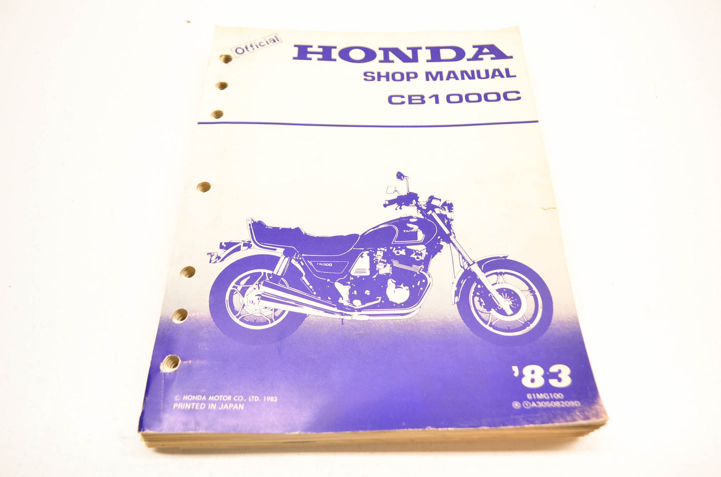 OEM Honda CB1000C Shop Manual