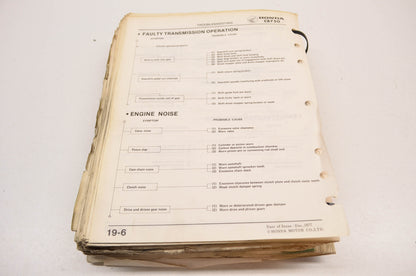 OEM Honda CB750 Shop Manual