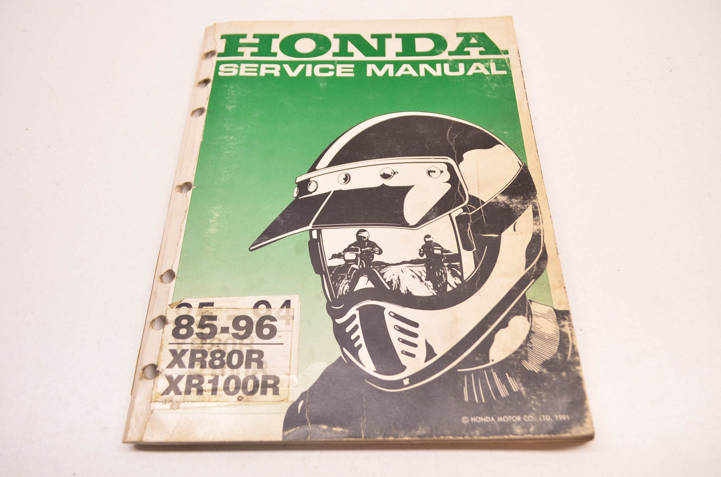 OEM Honda XR80R XR100R Service Manual