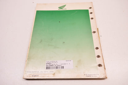 OEM Honda XR80R XR100R Service Manual