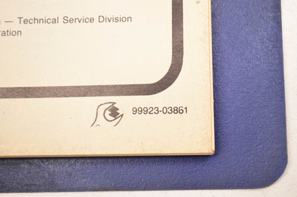 OEM Suzuki 99923-03861 86 G Model Ready Reference Service Specs Manual